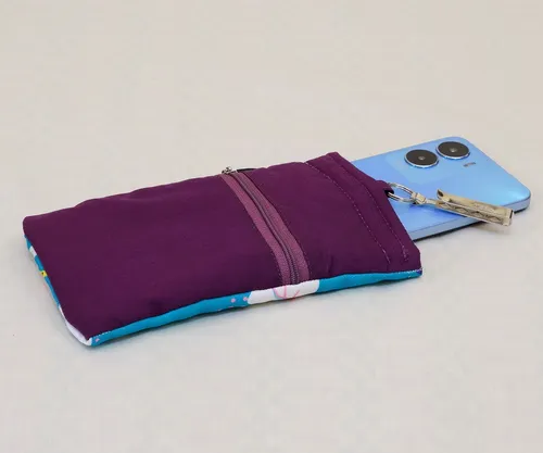 Waist Clip Mobile Phone Pouch-fabric